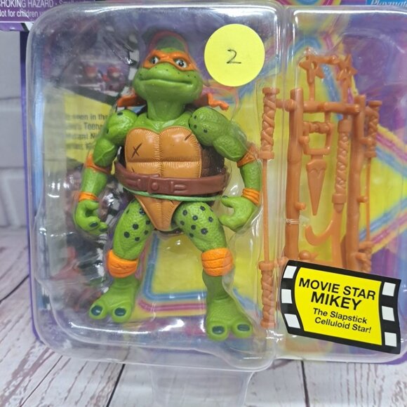 Teenage Mutant Ninja Turtles Classics Movie Star Set of 4 2023 Playmates Sealed - Picture 3 of 10